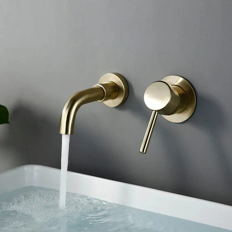 Wall Mounted Basin Taps