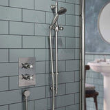 Bristan 1901 Thermostatic Recessed Shower Pack with Adjustable Head main