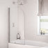 Beaufort 6mm Hinged Radius Bath Screen