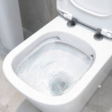 Ajax Weelsby Rimless Wall Hung WC with Soft Closing Seat lifestyle