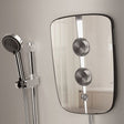 Aqualisa Lumi+ Electric Shower Mirrored Chrome  9.5kW 1