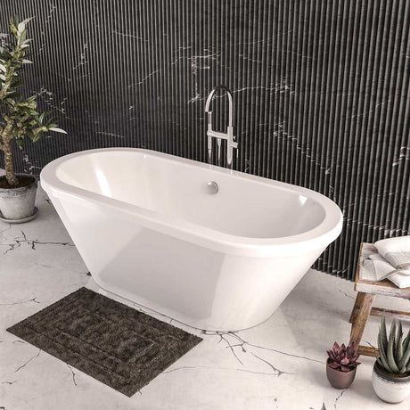 Beaufort Humber Freestanding Bath Angled