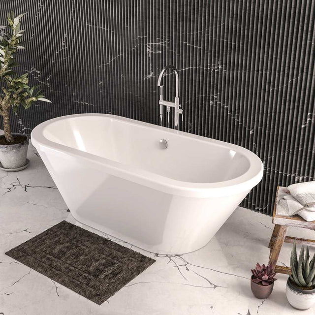 Beaufort Humber Freestanding Bath Angled