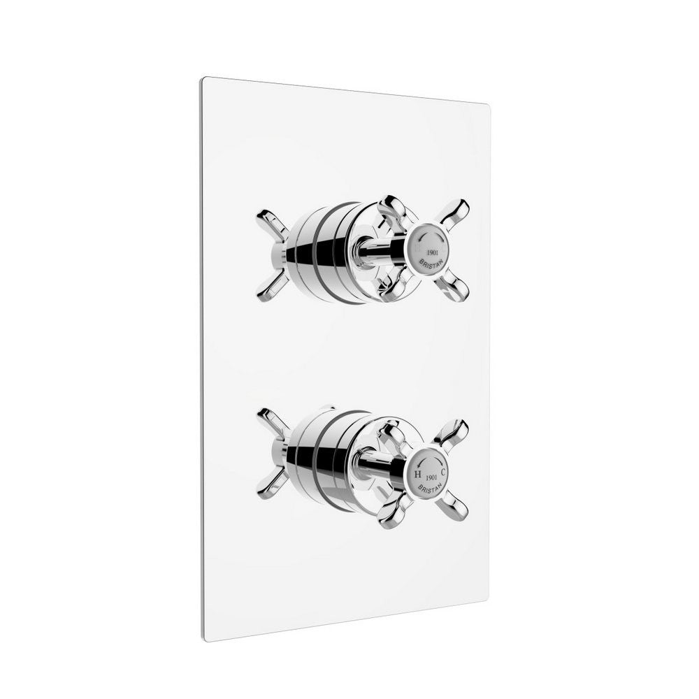 Bristan 1901 Thermostatic Recessed Two Outlet Diverter Shower Valve