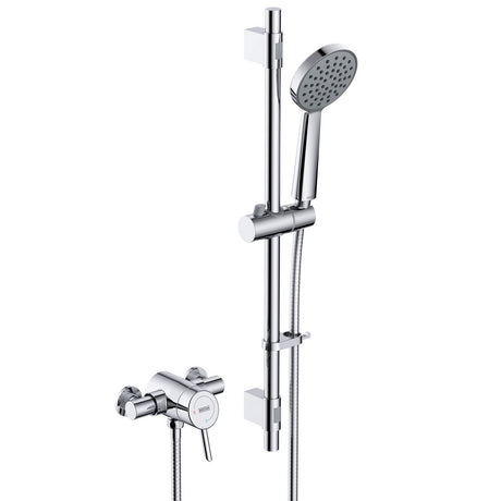 Bristan Acute2 Chrome Thermostatic Exposed Shower Kit