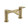 Bristan Frammento Bath Filler in Brushed Brass