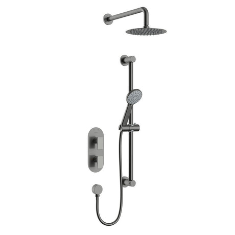 Bristan Frammento Concealed Shower Pack in Gunmetal