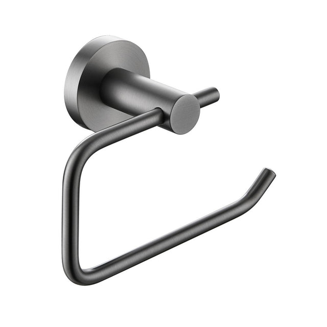 Bristan Round Toilet Roll Holder in Gunmetal