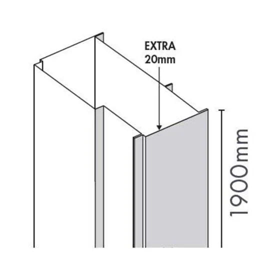 Ionic Express 20mm Extension Profile