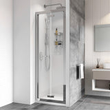 Roman Haven8 Bifold Shower Door Silver