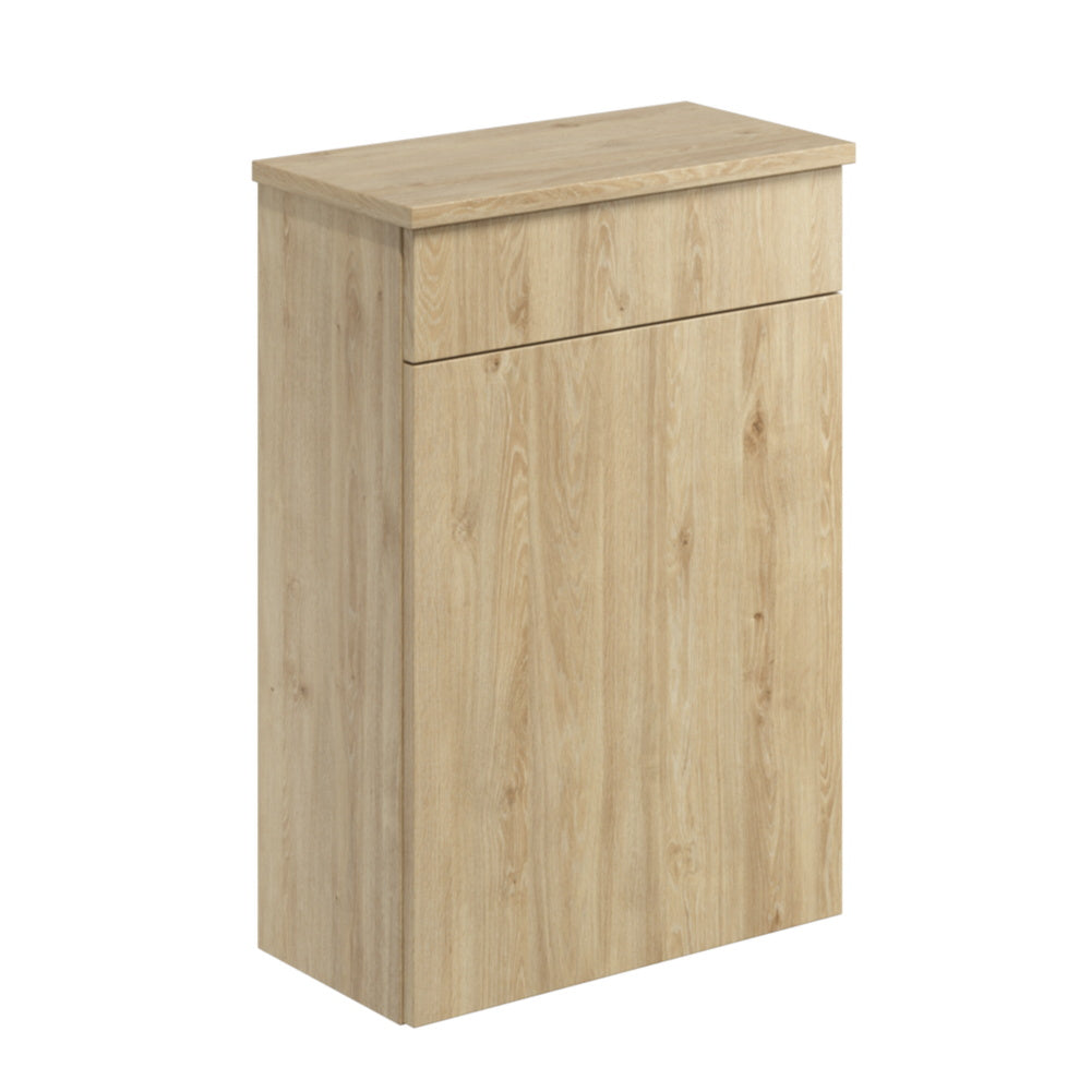 Scudo Aubrey 500mm Davos Oak WC Unit