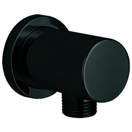 Scudo Black Round Outlet Elbow Image