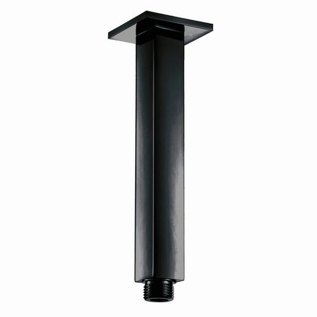 Scudo Black Squared Ceiling Mounted Shower Arm