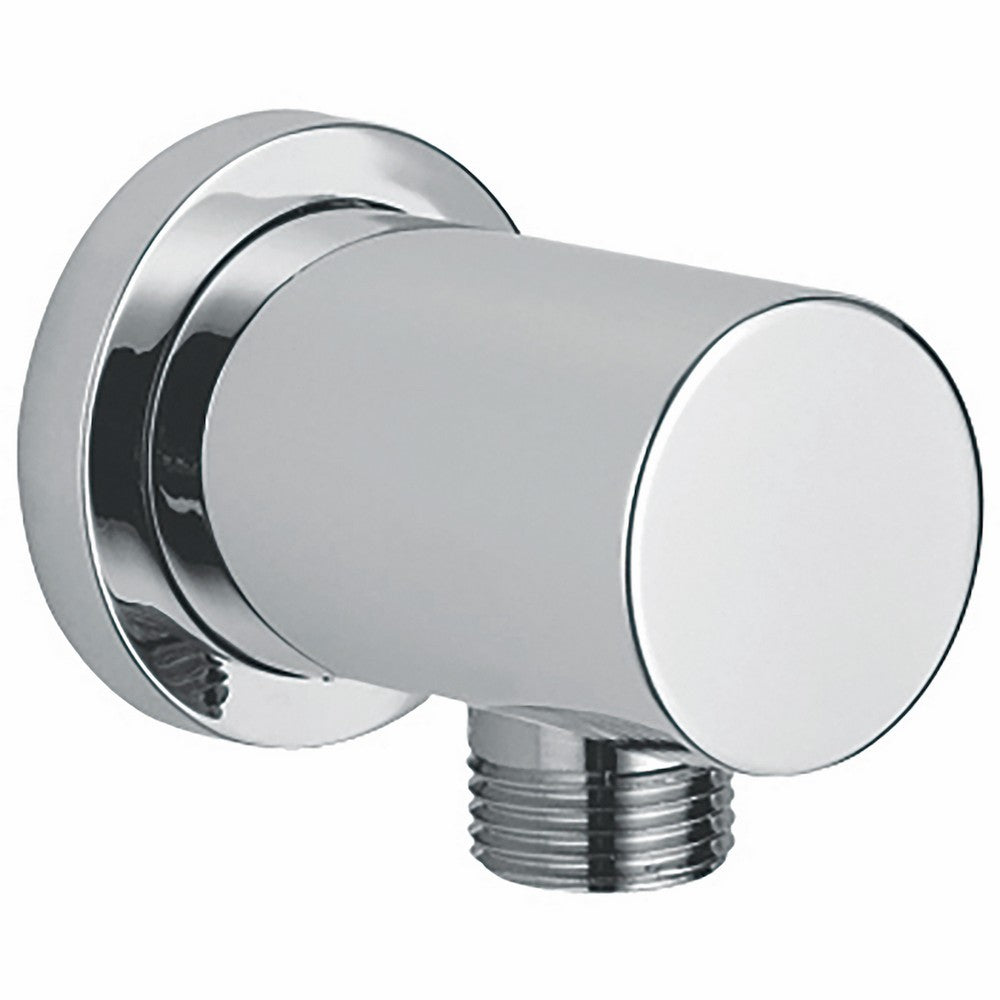 Scudo Chrome Round Outlet Elbow