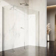 Scudo Dawn Minos Frameless Chrome Wetroom Panel