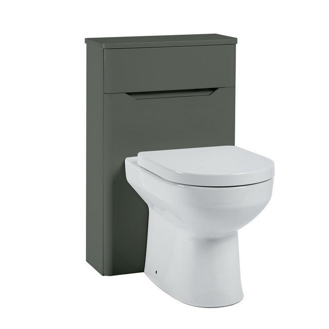 Scudo Ella Anthracite 500mm WC Unit