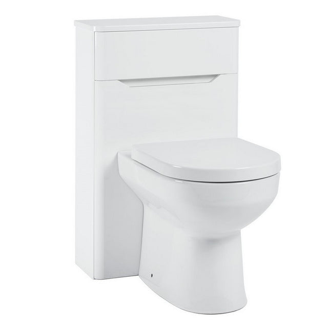 Scudo Ella Gloss White 500mm WC Unit