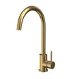 Scudo Manhattan Kitchen Tap in Brushed Brass