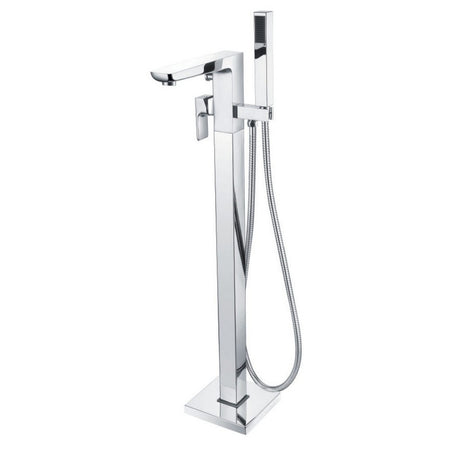 Scudo Muro Chrome Freestanding Bath Shower Mixer