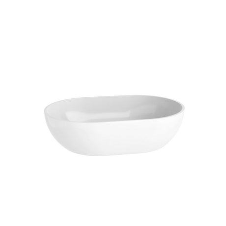 Scudo Neo Oval Countertop Basin Gloss White