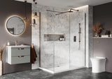 Scudo S8 Bronze Wetroom Panel