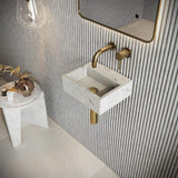 Scudo Sanctuary Cloakroom Marble Basin Vinato