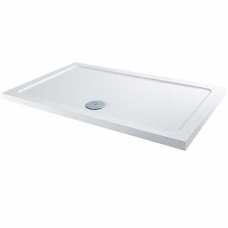 Scudo Shires Rectangular Shower Tray in White