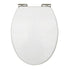 Scudo Wooden Soft Closing Toilet Seat White