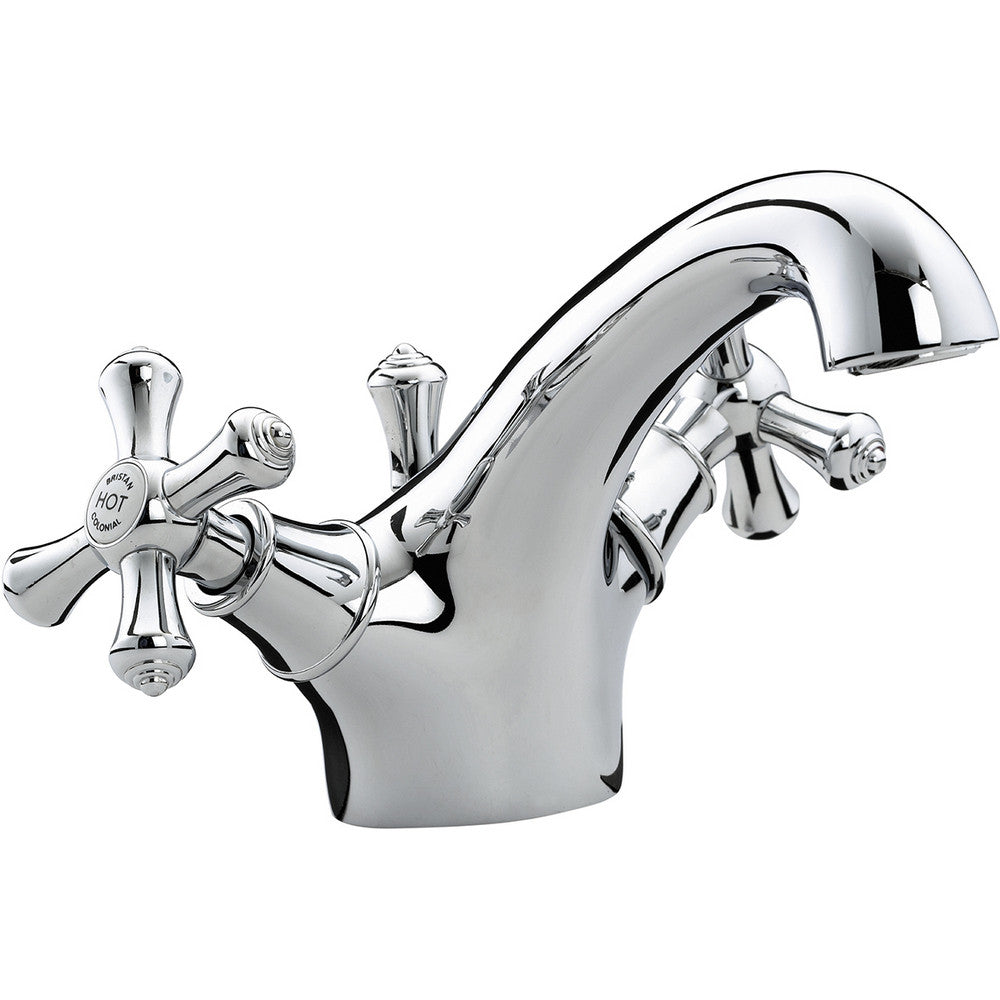 Bristan Colonial Basin Mixer With Pop Up Waste Chrome