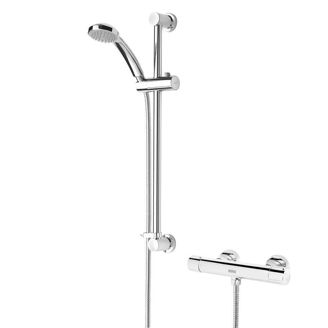 Bristan Frenzy Thermostatic Bar Shower with Multi Function Shower Kit