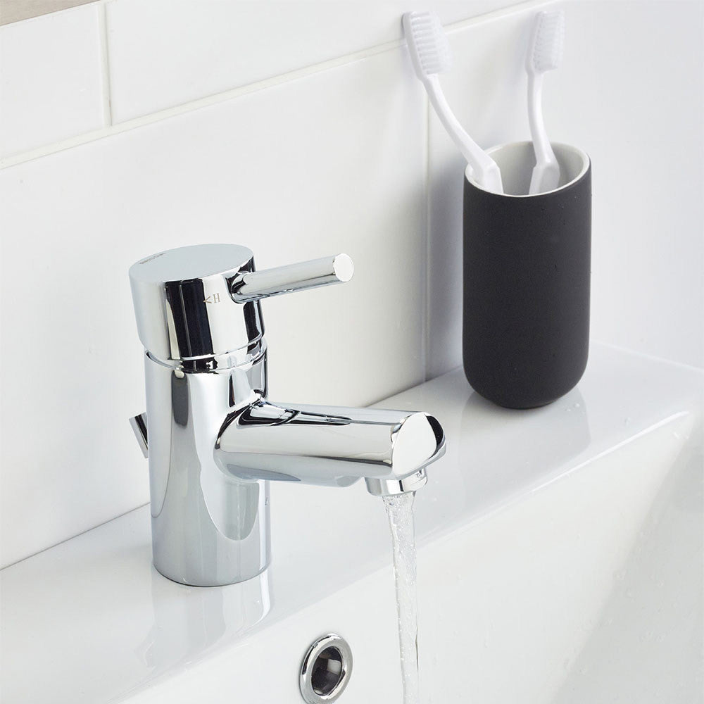 Bristan Prism Basin Mixer with Pop up Waste Chrome lifestyle