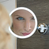 HIB Eclipse Round LED Magnifying Mirror lifestyle