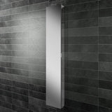 HIB Eris 30 Aluminium Bathroom Cabinet with Mirror Sides 300 x 1700mm lifestyle