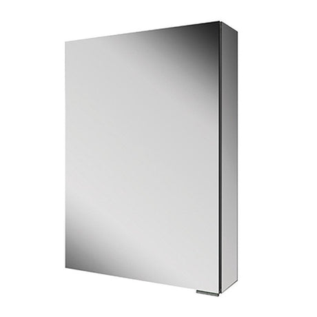 HIB Eris 50 Aluminium Bathroom Cabinet with Mirror Sides 500 x 700mm