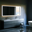 HIB Qubic 120 LED Aluminium Bathroom Cabinet 1200 x 700mm