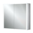 HIB Qubic 60 LED Aluminium Bathroom Cabinet 600 x 700mm