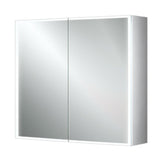HIB Qubic 60 LED Aluminium Bathroom Cabinet 600 x 700mm