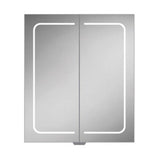 HIB Vapor 60 LED Demisting Aluminium Bathroom Cabinet 600 x 700mm